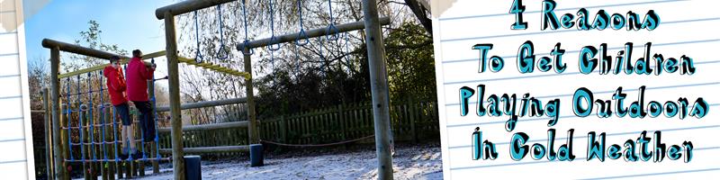 Main image for 4 Reasons Children Should Play Outside In The Cold blog post